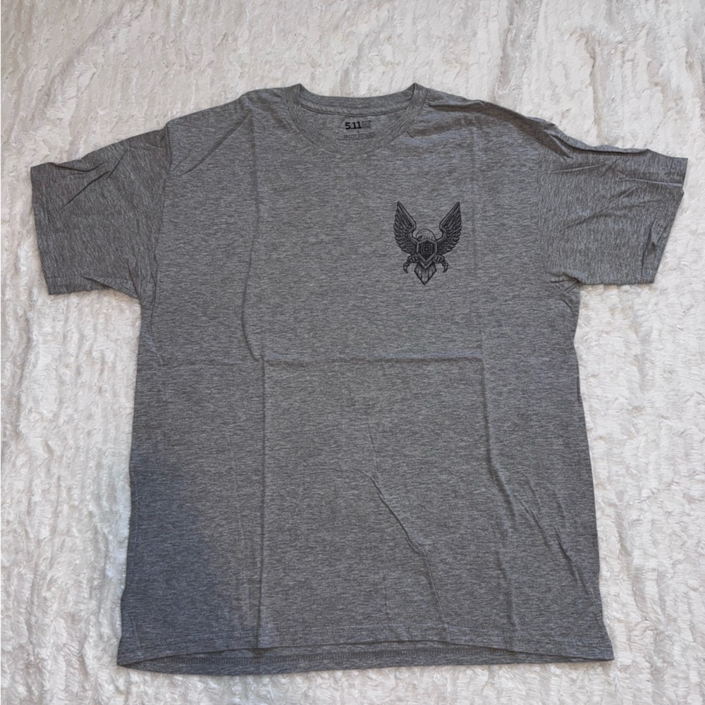 5.11 Tactical Men's Gray Graphic T-Shirt